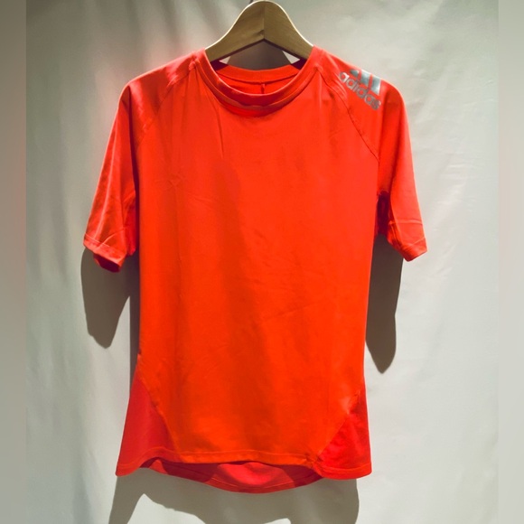 adidas Other - adidas Alphaskin Short-Sleeve Athletic Jersey, Ruby Red, size L, NWT